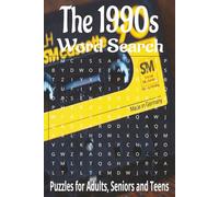 "The 1990's" inspired/themed word search book.: Book is 6 X 9 inches, 110 pages with 55 Puzzles and 495 words with mostly easy to read print. Each ... vertically, diagonally, forward, or backward.