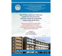 The 3rd International Conference on Recent Advancements and Innovations in Sustainable Engineering (ICRAISE)