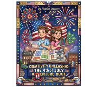 The 4th of July Adventure Book: Creativity Unleashed - Coloring Pages for Young: Independence Day Activity Book for Kids: Patriotic Coloring Pages ... and Summer Fun for Boys and Girls Ages 4-8