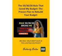 The 50/30/20 Rule That Saved My Budget: The Proven Plan to Rebuild Your Budget: But also: why it didn’t work at first, and how she fixed it (Money 101 ... credit, taxes education, and how-to guides)
