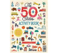 The 50 States: Activity Book: Maps of the 50 States of the USA [Idioma Inglés]