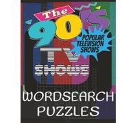 The 90's Popular Television Shows TV Shows Crossword Puzzles: The 90's Popular TV Television Shows Crossword Puzzles