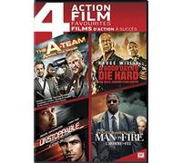 The A-Team / A Good Day to Die Hard / Unstoppable / Man on Fire (4 Action Feature Film)