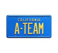 The A-Team | A-Team | Metal Stamped License Plate