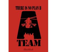 The A-Team Sketchbook: 110 pages Unlined Drawing Notebook, 8.5x11 Large Sketch Book for Doodling or Sketching Journal
