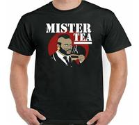The A-Team T-Shirt Mr T Mister Tea Mens Funny Parody Rocky Movie TV Boxing Size XL