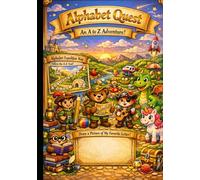 THE A-Z ADVENTURE ALPHABET BOOK: Story + Activities + Writing Practice