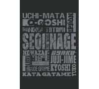 The a Z of Judo Black Belt Judo: Blank Lined Notebook Journal with 6x9 inches, 100 Page