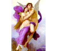 The Abduction of Psyche - William-Adolphe Bouguereau - Notebook: 120 Lined Pages 6" x 9" Journal Diary Notepad
