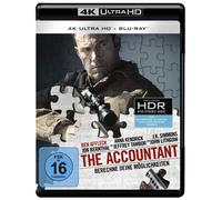The Accountant (4K Ultra-HD + 2D-Blu-ray) (2- (4K UHD Blu-ray) (Importación USA)