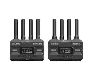 The Accsoon CineView HE Transmitter/Receiver System is a reliable wireless system for quickly sending a signal from your camera to an HDMI monitor, smartphone, tablet, PC or Mac.