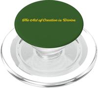 The Act of Creation is Divine PopSockets PopGrip para MagSafe