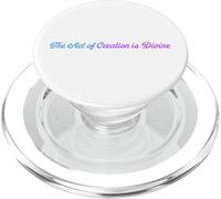 The Act of Creation is Divine PopSockets PopGrip para MagSafe