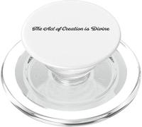 The Act of Creation is Divine PopSockets PopGrip para MagSafe