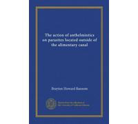 The action of anthelmintics on parasites located outside of the alimentary canal