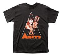 The Adicts Clockwork Monkey T Shirt Mens Rock N Roll Band tee New Black