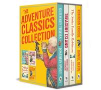 The Adventure Classics Collection: Robinson Crusoe, Treasure Island, Gulliver's Travels, and the Swiss Family Robinson