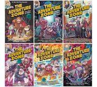 The Adventure Zone Series 6-Book Collection Set - Here There Be Gerblins, Murder on the Rockport Limited!, Petals to the Metal, The Crystal Kingdom, ... Thrilling and Hilarious Graphic Novel Series