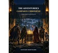 THE ADVENTURER'S CAMPAIGN CHRONICLE: A System-Neutral Tabletop RPG Journal for Campaign Planning, Characters, Quests, NPCs, Locations and 25 Game Sessions