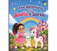 The Adventures of Amelia & Sparkles™: A Magical Coloring Book with Fun Activities for Ages 3-8 (The Adventures of Amelia & Sparkles™ Coloring Book Series)
