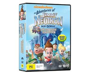 The Adventures of Jimmy Neutron Boy Genius: The Complete Collection + 2001 Movie (10DVD)