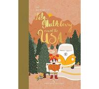The Adventures of Lily Huckleberry Around The USA (con parche de Estados Unidos)
