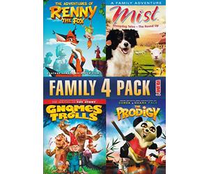 The Adventures of Renny the Fox / Mist / Gnomes and Trolls / The Prodigy (Family 4 pack - Volume 1)