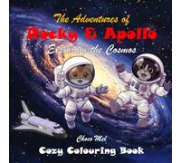 The Adventures of Rocky and Apollo: Exploring the Cosmos, Cozy Colouring Book