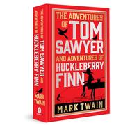 The Adventures Of Tom Sawyer & Adventures of Huckleberry Finn: Deluxe Hardbound Edition (Fingerprint Classics)