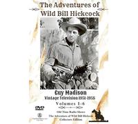 The Adventures of Wild Bill Hickok 6 Audio CD's-Old Time Radio Shows-Guy Madison as "Wild Bill Hickok" & Andy Devin as "Jingles P. Jones"