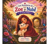 The Adventures of Zoe and Nube: The Magic Garden: Spanish-English Bilingual Picture Book for Ages 3-7 | First Words, Colors and Numbers