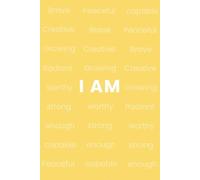 The Affirmation Space: A Lined Journal for Writing and Practicing Daily Positive Affirmations: 70 White Pages | 6x9 Inches | Bright Yellow "I AM" Softcover for Self-Esteem and Positive Thinking