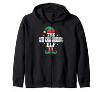 The After School Coordinator Elf Funny Christmas Matching Sudadera con Capucha