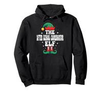 The After School Coordinator Elf Funny Christmas Matching Sudadera con Capucha