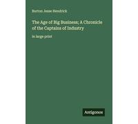The Age of Big Business; A Chronicle of the Captains of Industry: in large print
