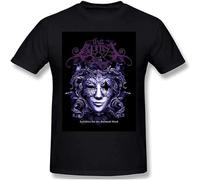 The Agonist Men's Basic Super Soft Cotton T-Shirt Summer Black 3XL