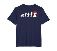 The Aikido Evolution - Aikido Artes Marciales japonesas Camiseta, Hombre Tallas Grandes, Azul Marino, 4X Alto
