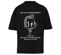 The Alan Parsons Project Camiseta Extragrande Negra Baggy tee Unisex
