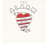 The Alarm - Alarm Love Don't Come Easy 7" IRS EIRS134 EX/EX 1989 picture sleeve, b-side is Welsh version of Rivers To Cross