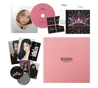 THE ALBUM [ VERSION #2 ] - BLACKPINK 1st Full Album CD + Photobook + PostCard Set + Credits Sheet + Lyrics Booklet + Photocards + Postcards + Sticker + FREE GIFT