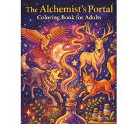 The Alchemist's Portal Coloring Book for Adults: An Adult Coloring Book of Extraterrestrial Wonders, Cosmic Creatures, and Surreal Worlds.