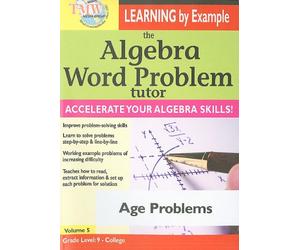 The Algebra Word Problem Tutor: Age Problems [USA] [DVD]