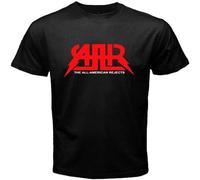 The All American Rejects Simple Logo Punk Rock Men's T Shirt Black 3XL