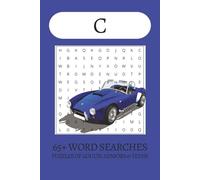 The All C Word Search: Word Searches with Easy to Read Print about Cats, Carrots, Camping and more | 6x9 inches| 65+ puzzles . . . Gift for Vacations, Holiday and Free Times