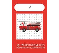The All F Word Search: Word Searches with Easy to Read Print about Fish, Falling, F words and more | 6x9 inches| 65+ puzzles . . . Gift for Vacations, Holiday and Free Times