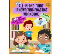 The All-In-One-Print handwriting practice workbook: 140 pages 204 fun science facts and kid jokes, teacher approved