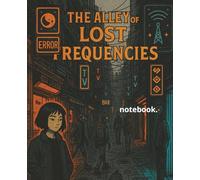 The Alley of Lost Frequencies Composition Notebook: A Retro-Cyber Composition Journal for Dreamers, Writers, and Signal Seekers | Wide Ruled | 7.5 x 9.25 in | 110 Pages