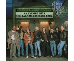 The Allman Brothers Band - An Evening With The Allman Brothers Band - First Set Black & Blue Swirl Tri-fold Cover & Poster