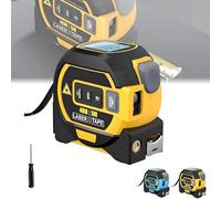 The Almighty Ruler, 2024 Nueva cinta métrica de Almighty Tools, la cinta métrica láser 3 en 1 de la regla todopoderosa, regla todopoderosa, herramientas todopoderosas, for hombres y mujeres(Yellow,196