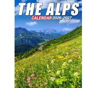 The Alps Calendar 2026 - 2027: Gift Ready Planner from 2026 to 2027 with Earth Conscious Design US Holidays and Open Blocks